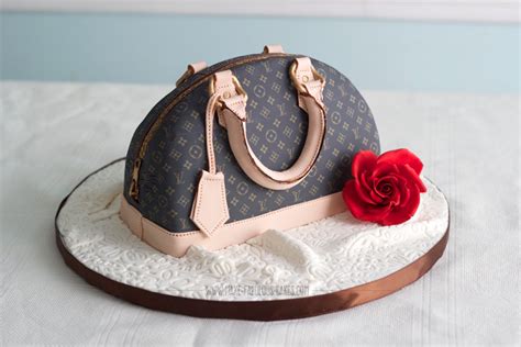 lv bag cake design|designer handbag cake instructions.